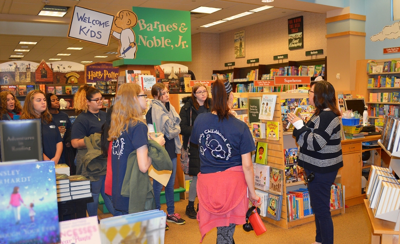 [PIC] CTI Early Childhood Education Students Visit Barnes & Noble to Learn What Appeals to Young Readers