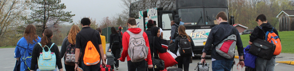 [PIC] CTI Students Board Bus For SkillsUSA Competitoon In Syracuse, NY 