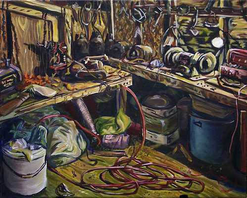 Nina Marie Rambo:  The Farmers Garage