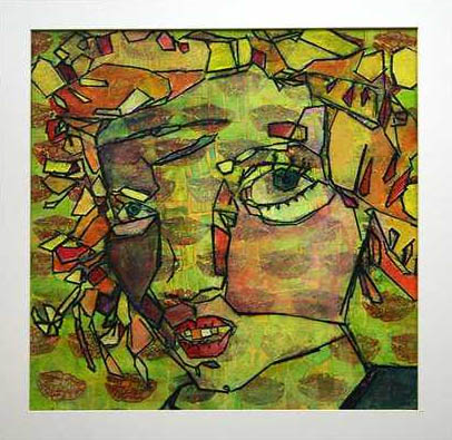 Victoria Statsenko: Lime Green Face