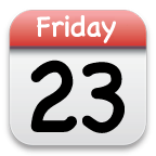 Friday April 23 2010