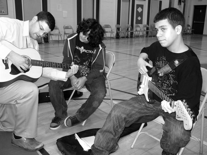Interact Club's Guitar Group