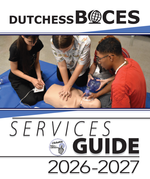 Dutchess BOCES 2025-26 Services Guide cover