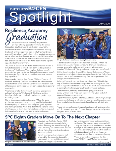 July 2026 Spotlight cover