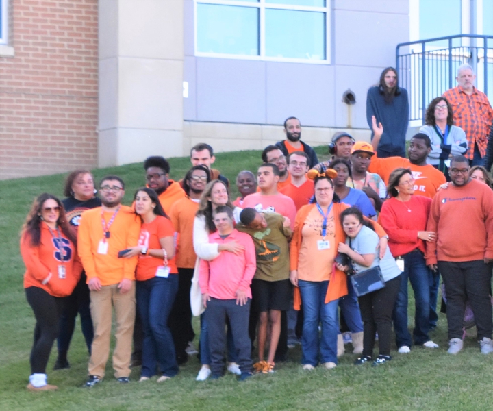 Staff and students from Resilience Academy came together for Unity Day.