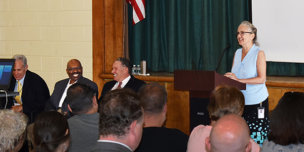 [PIC] School Business Official Matt Metzger, Dutchess BOCES Board President  Edward L. McCormick, District Superintendent Dr. Richard Hooley, Deputy Superintendent Cora Stempel