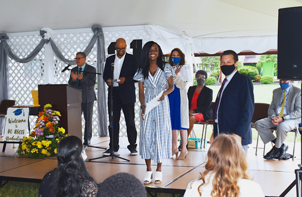 [PIC] Career & Techinical Institue Valedictorian Janessia McKinley Receives Her Diploma During The Recognition Ceremony