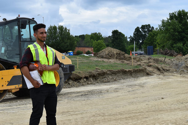 [PIC] Career And Technical Institute Alum Michael Mendoza Oversees Construction As Project Manager At BOCES Campus