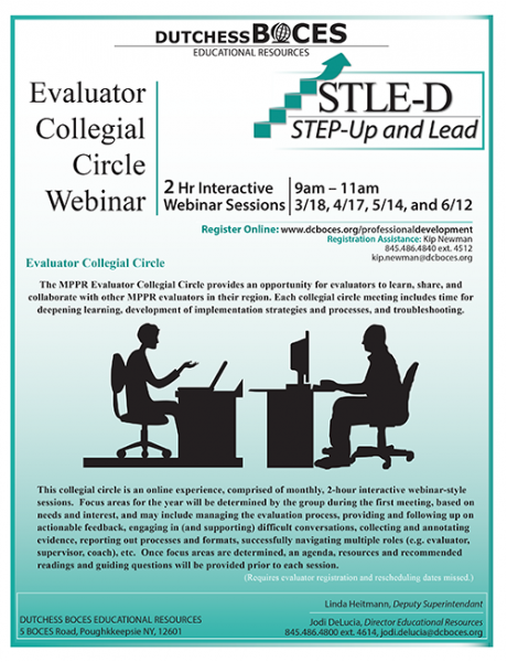 Evaluator Collegial Circle Flyer