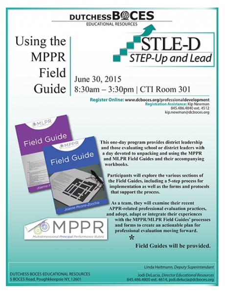 MPPR MLPR Field Guide class flyer