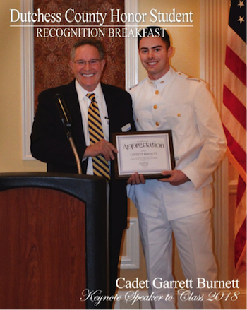 [PIC] District Superintendent Dr. Richard Hooley and Keynote Speaker Cadet Garrett Burnett