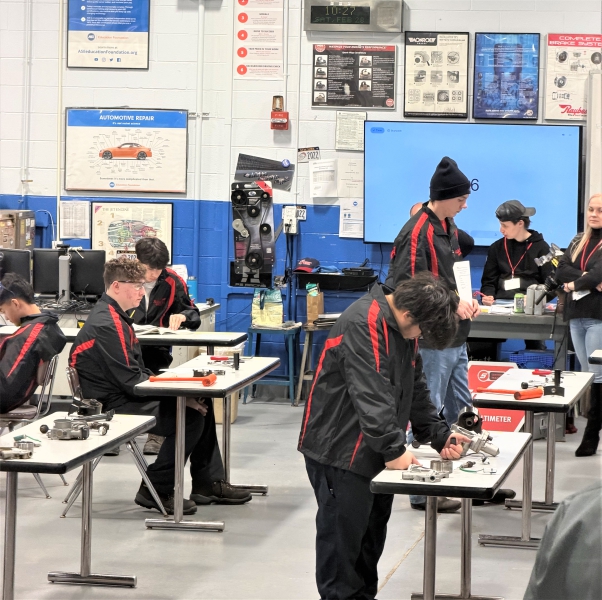 Students participated in various automotive competitions.